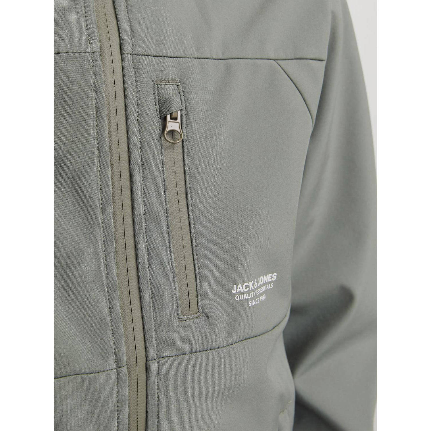 JACK & JONES JUNIOR softshell jas groen