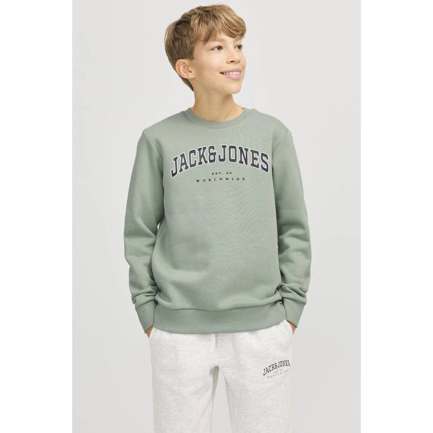 Jack & Jones Junior Sweatshirt JJECALEB VARSITY SWEAT CREW NECK SN JNR