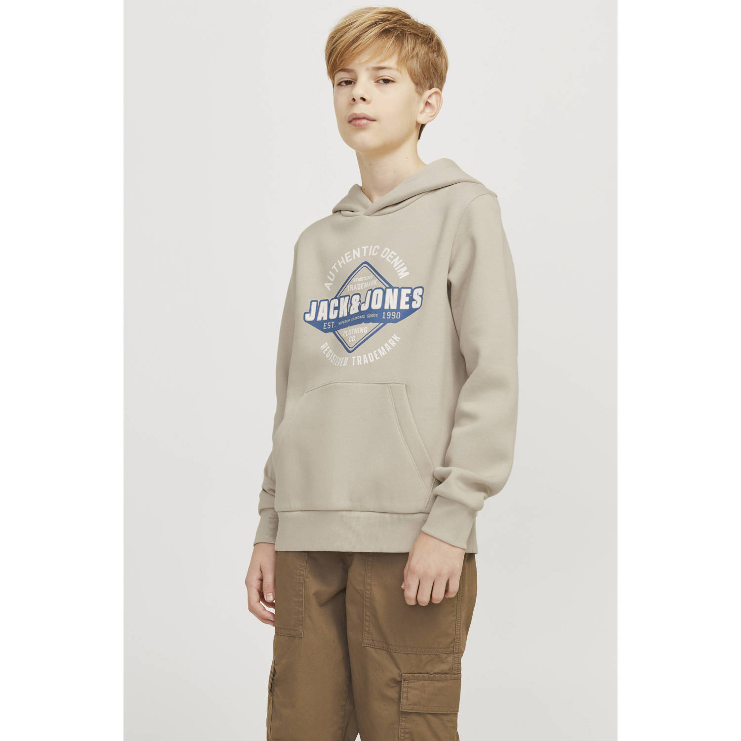 Jack & Jones Junior Hoodie JJELOGO SWEAT HOOD 2 COL 24 25 NOOS JNR
