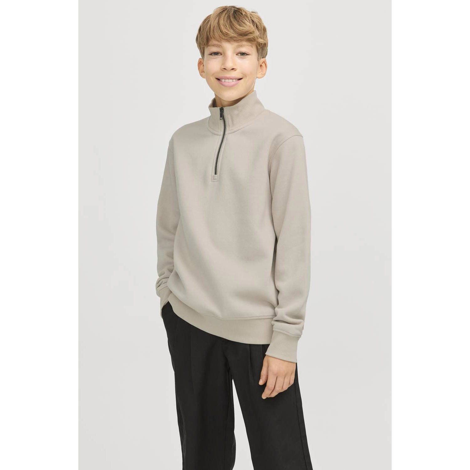 Jack & Jones Junior Sweater JJEBRADLEY SWEAT HALF ZIP NOOS JNR