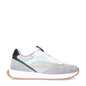 suède sneakers grijs