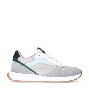 suède sneakers grijs