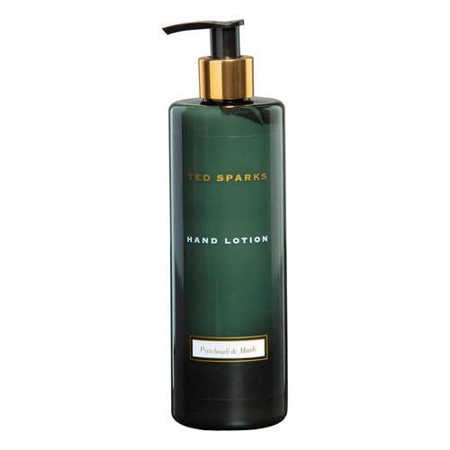 Ted Sparks hand lotion - Patchouli & Musk afbeelding