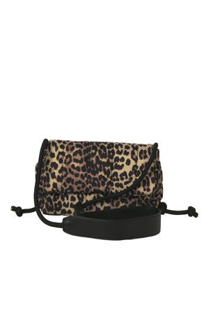  crossbody tas met panterprint  JXSANTAFE bruin