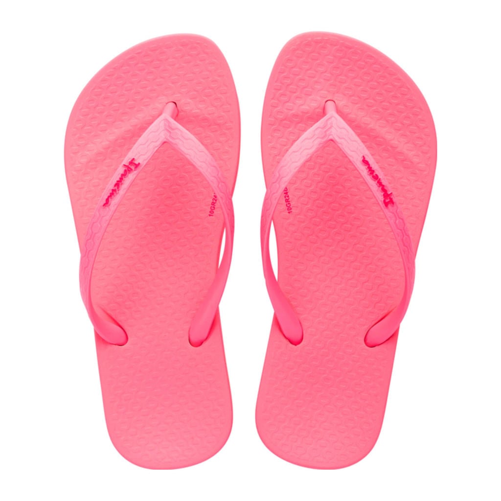Roze meisjes Ipanema Anatomic Color teenslippers van rubber