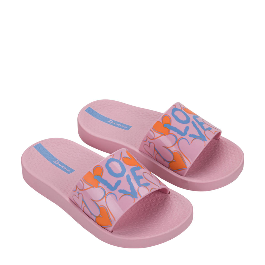 Roze meisjes Ipanema badslippers van rubber