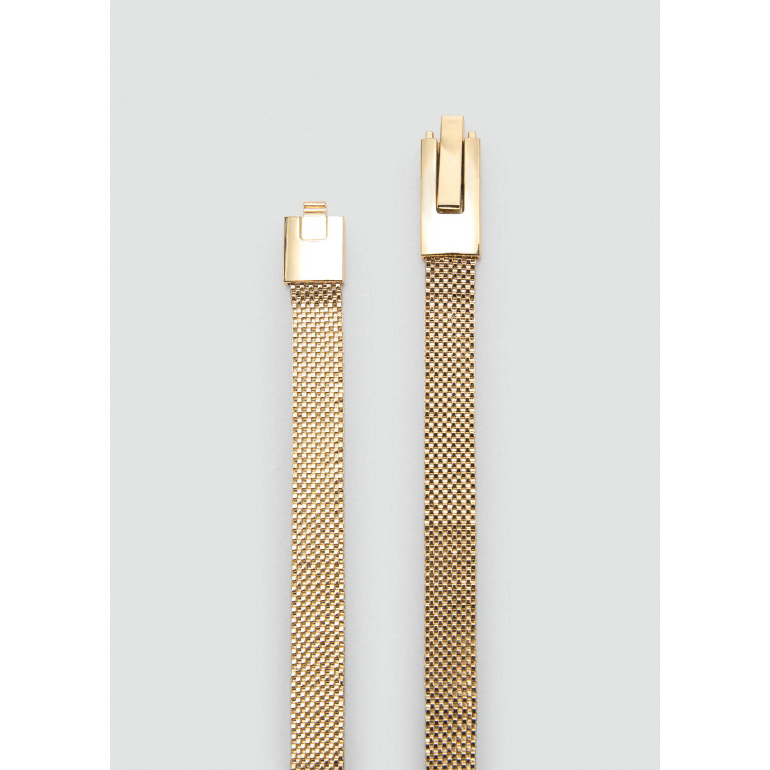 Mango riem goudkleurig