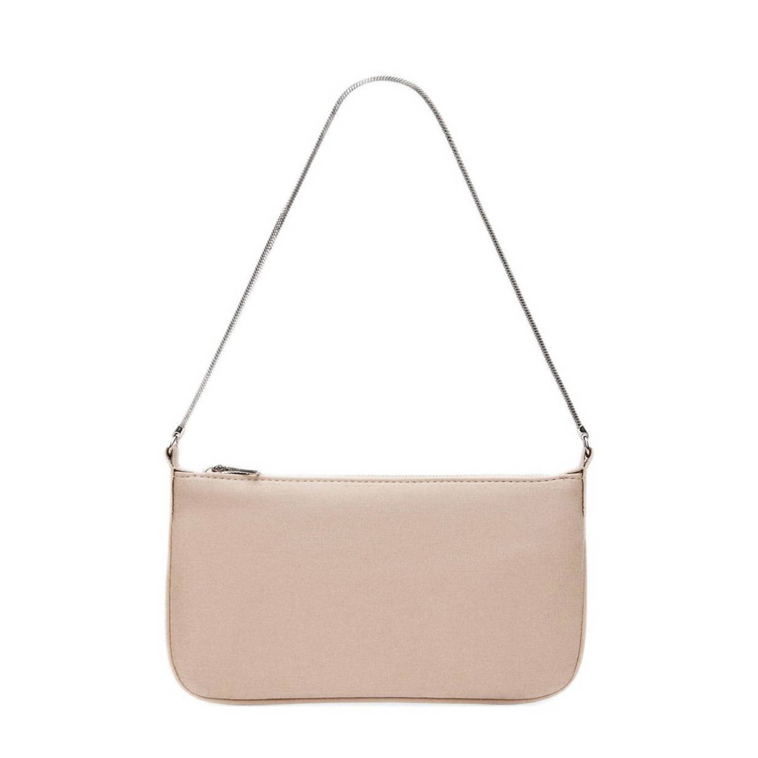 Mango mini schoudertas beige