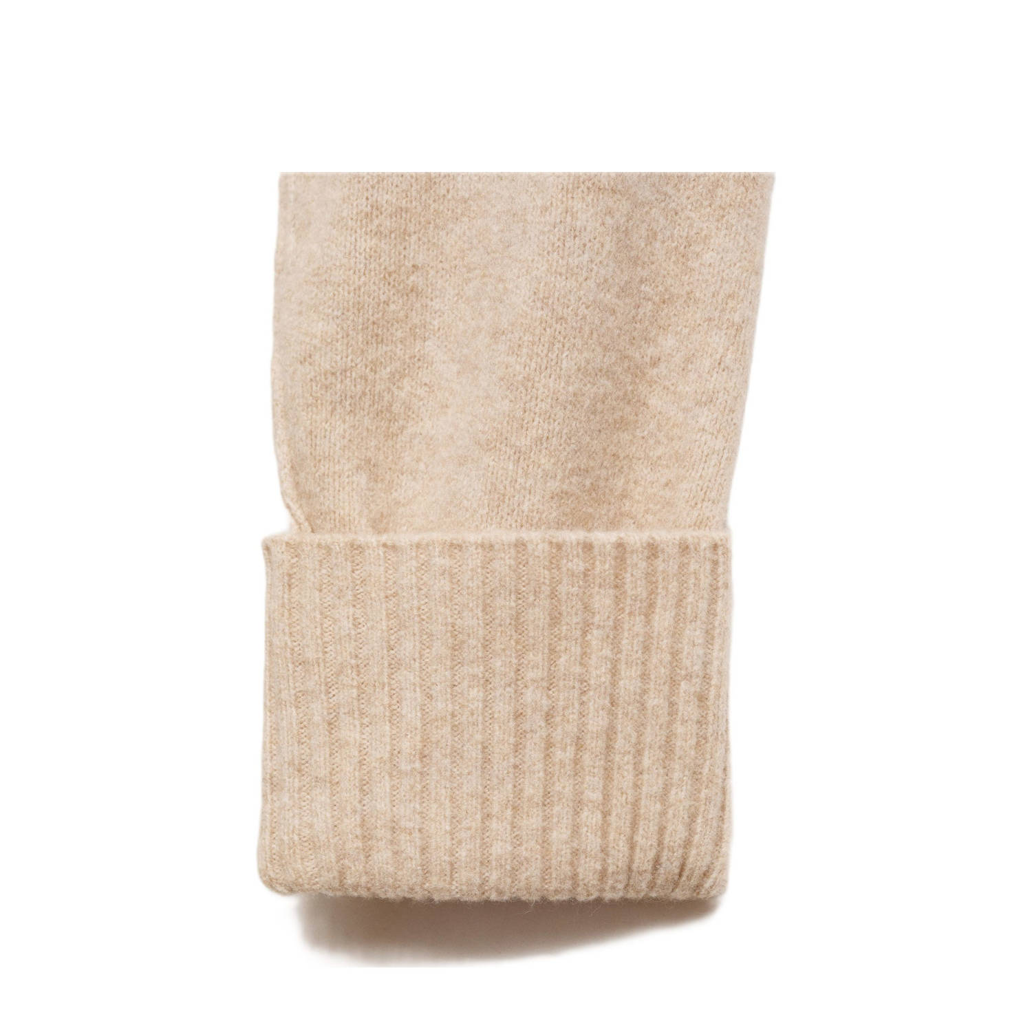 Mango gebreide trui beige