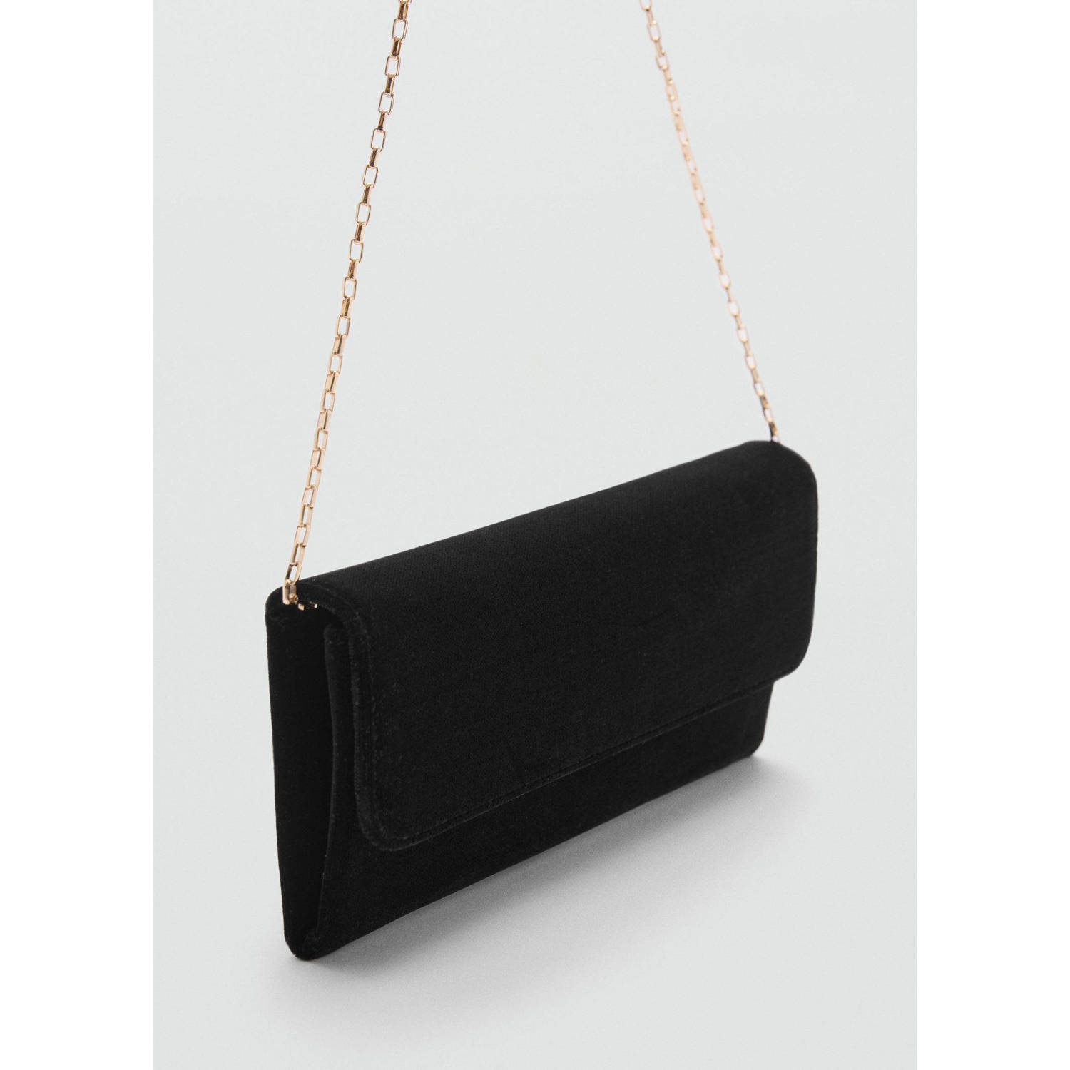 Mango clutch zwart