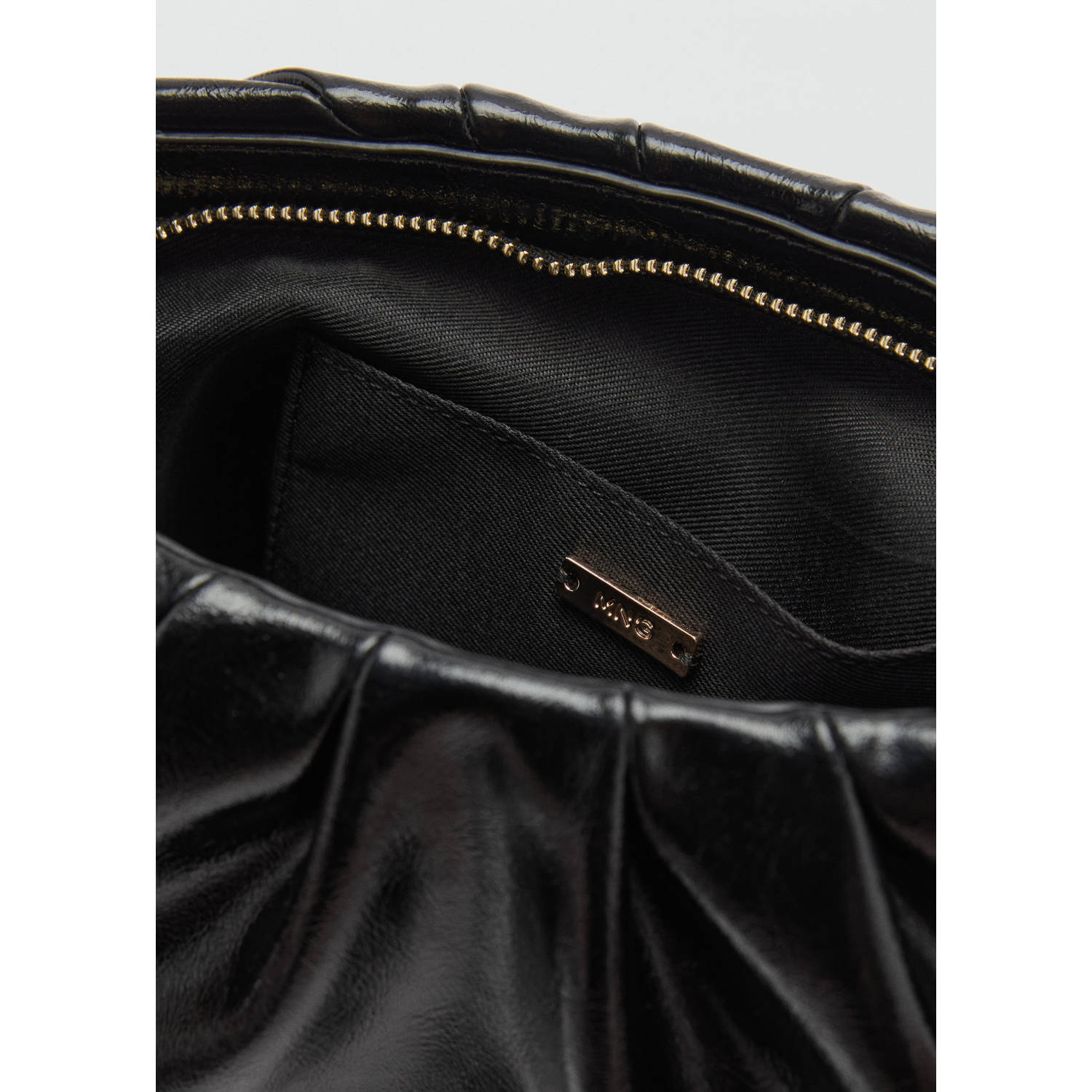 Mango clutch zwart