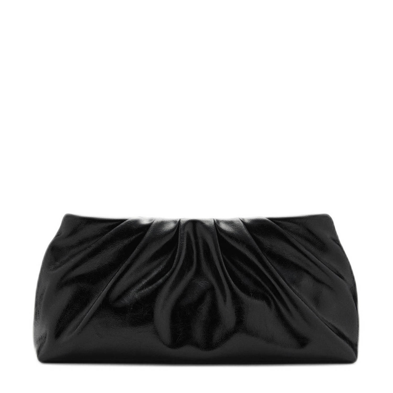 Mango clutch zwart