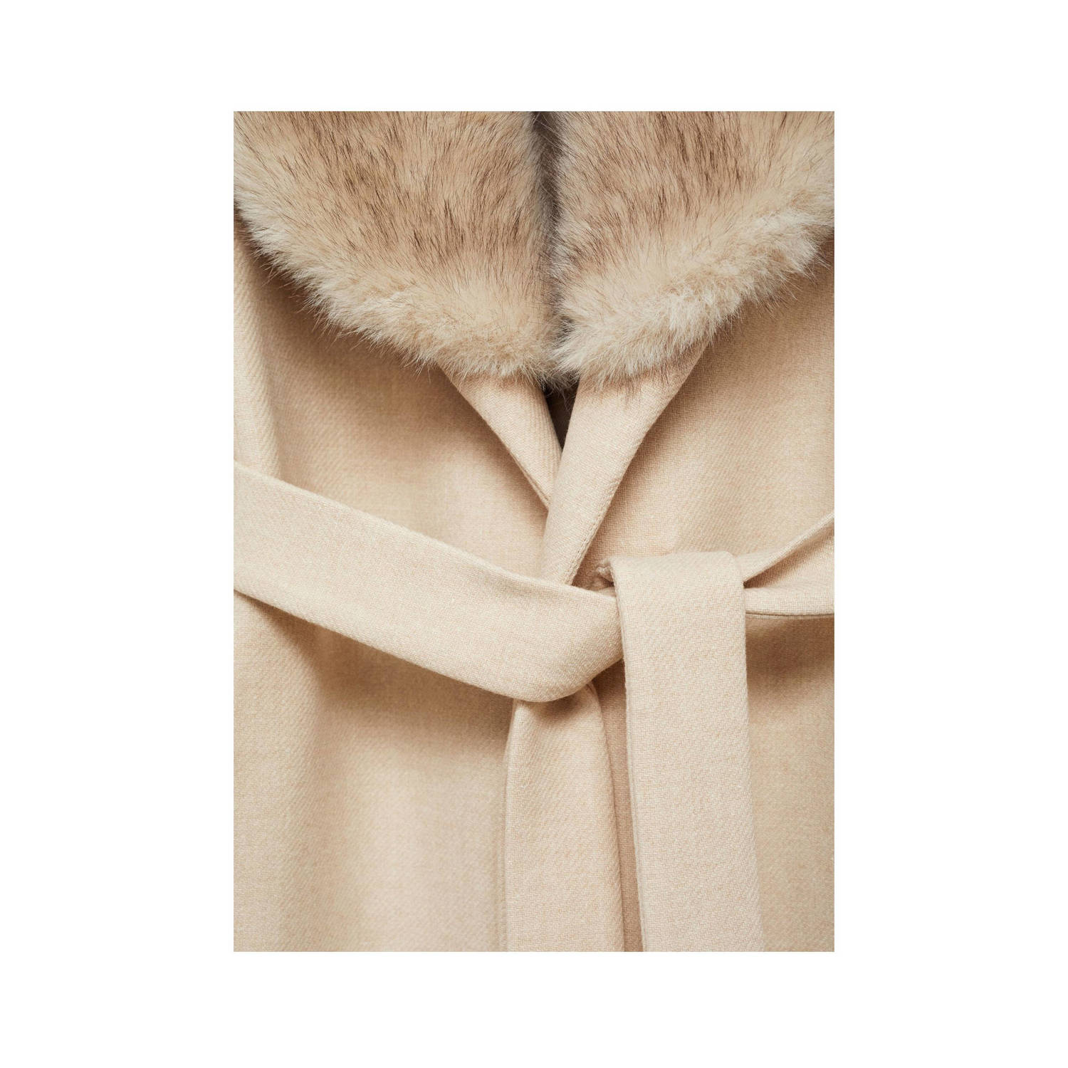 Mango manteljas beige