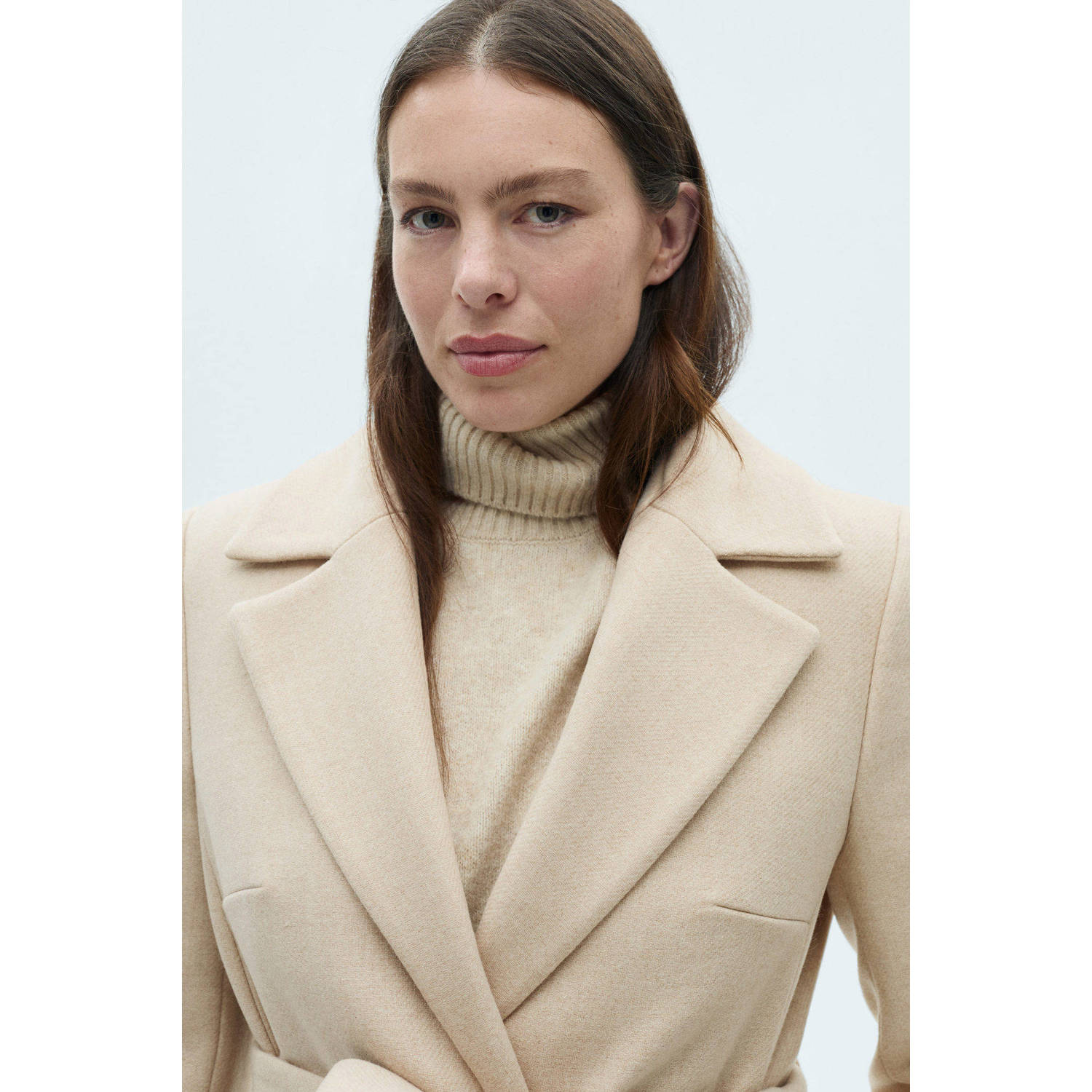 Mango manteljas beige