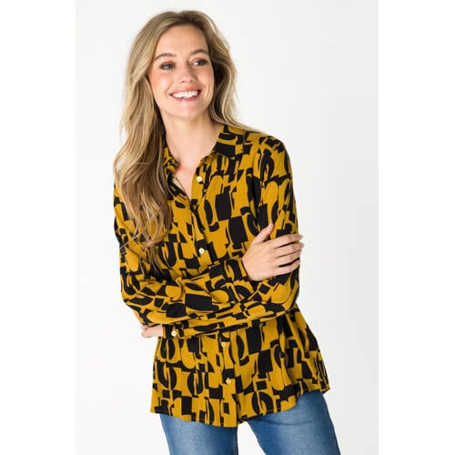 ES&SY blouse oker afbeelding