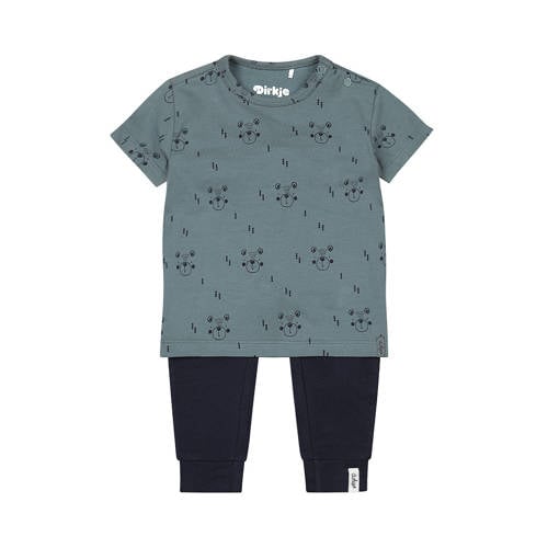 Dirkje pyjama blauwgroen afbeelding