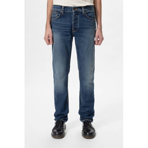 Nudie Jeans slim fit jeans Solid Ollie wild blue afbeelding