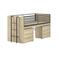 Vipack combi kinderbed Sam (90x200 cm)