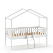 thumbnail: Vipack huisbed met ladder Dallas (90x200 cm)