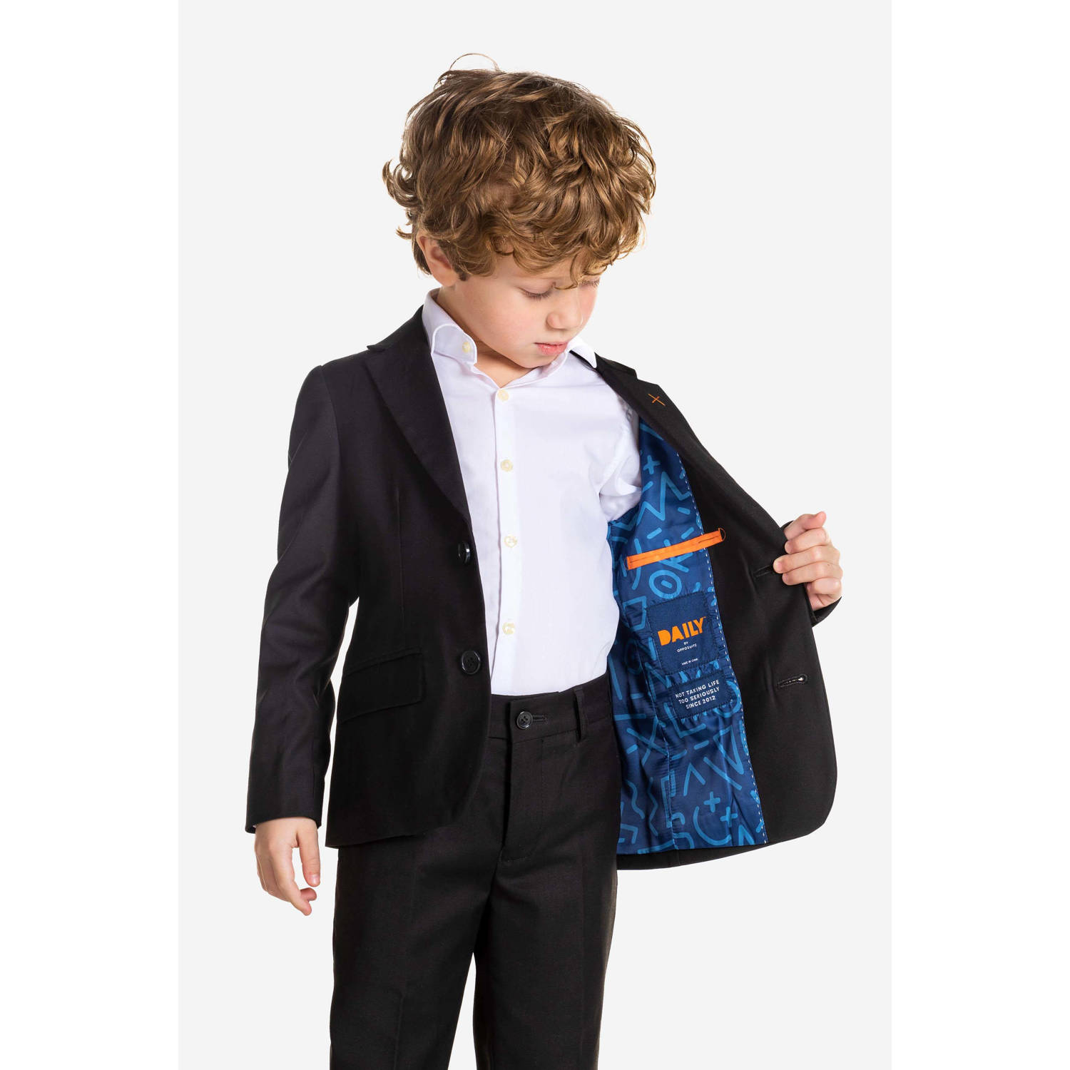 OppoSuits kostuum zwart