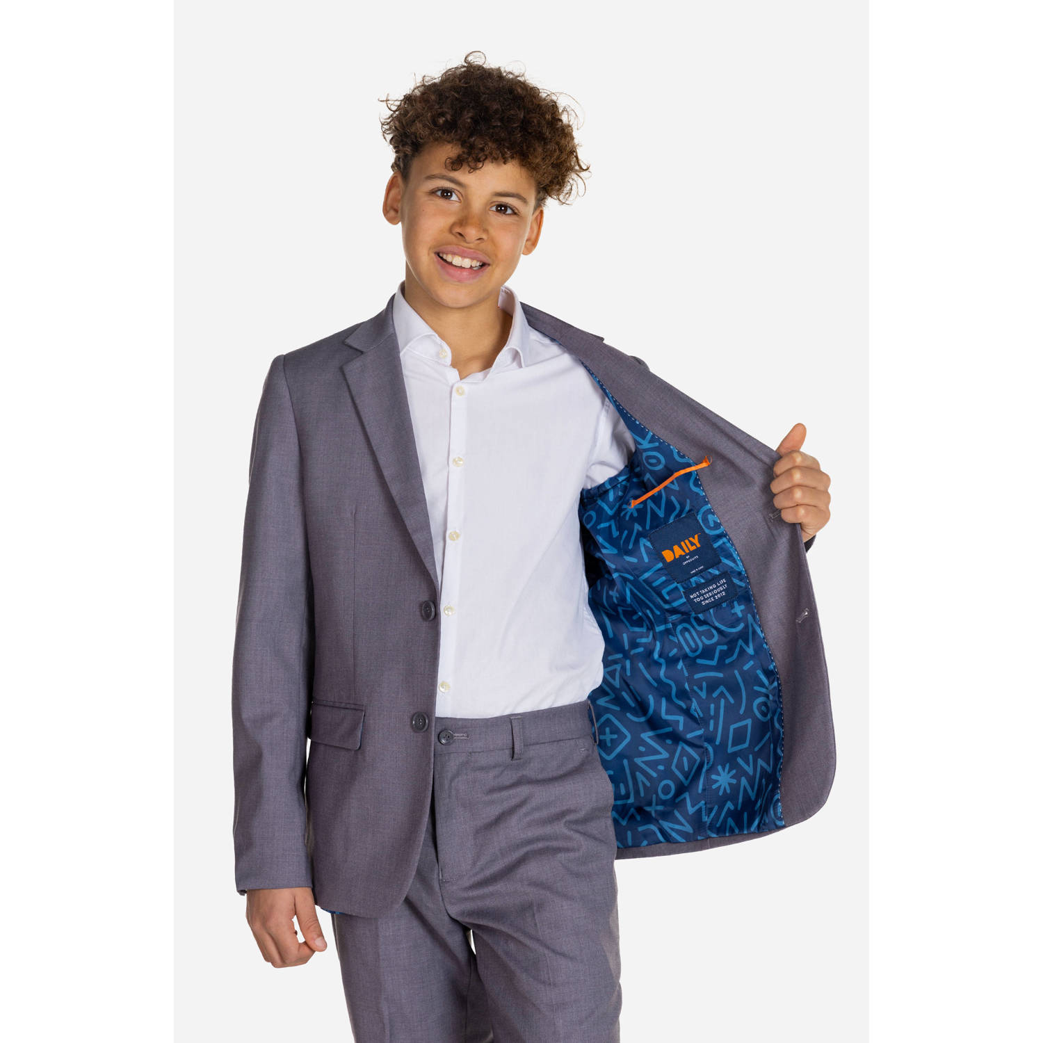 OppoSuits kostuum grijs