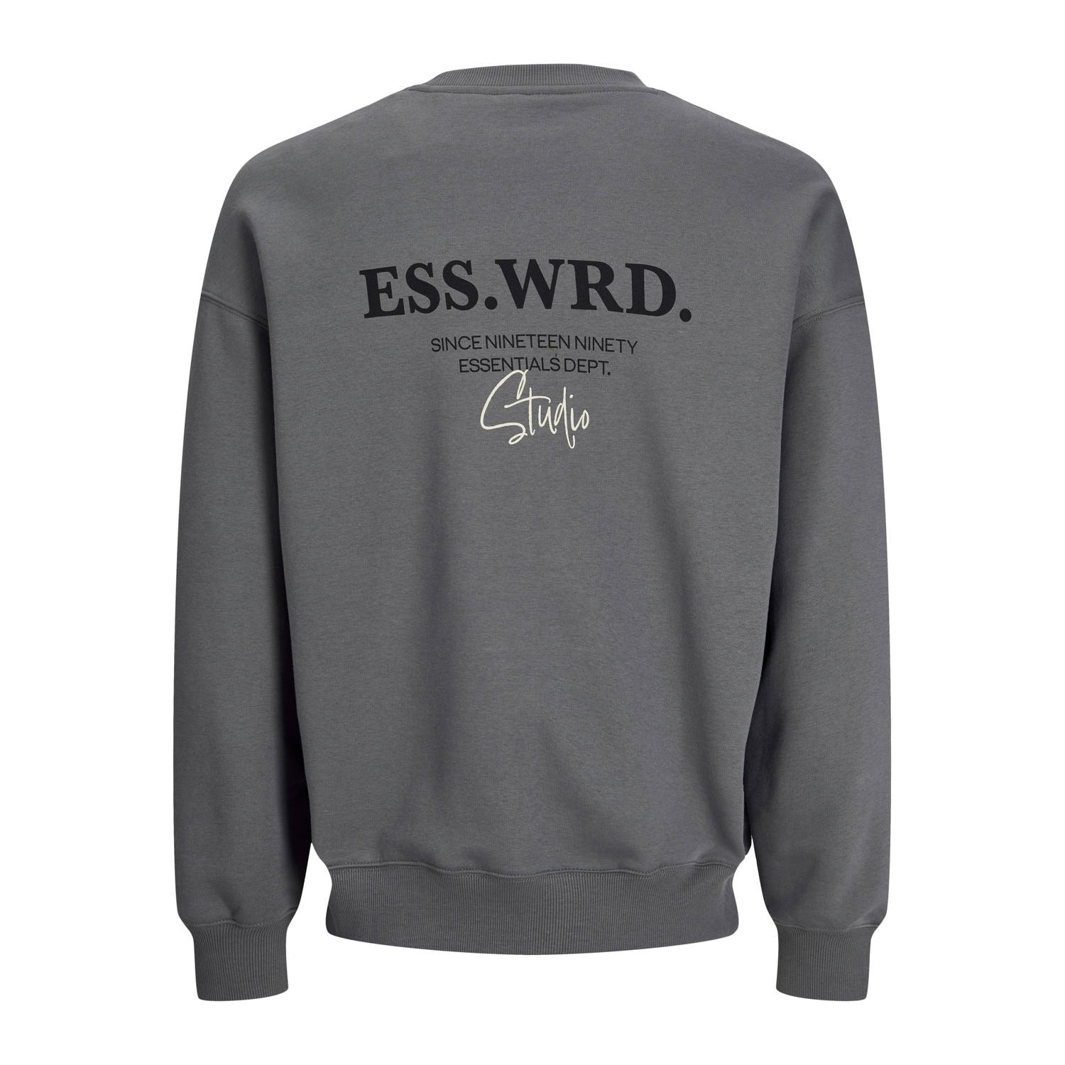 JACK & JONES ESSENTIALS sweater grijs