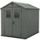 Keter Darwin Keter Darwin 66 Tuinhuis - dubbele deuren + ramen - 190x183x221 cm - Groen