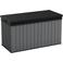 Keter Keter Darwin Opbergbox - 570L - 142,5x65,5x78,2cm - Grijs