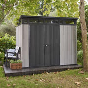 thumbnail: Keter Artisan 97 Tuinhuis - 277x218x226 cm - Grijsbruin