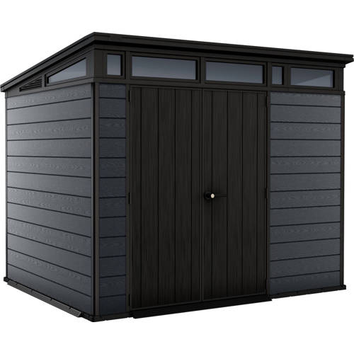 Keter Cortina Keter Cortina 99 Tuinhuis - 277x218x226 cm - Grijs afbeelding