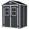 Keter Manor 65 Tuinhuis - 185x152x226 cm - Antraciet