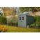 Keter Darwin 68 Tuinhuis - dubbele deuren + ramen - 190x244x221 cm - Groen