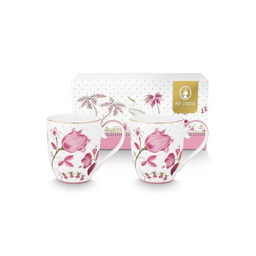 Pip Studio mok Jolie (450 ml) (set van 2) afbeelding