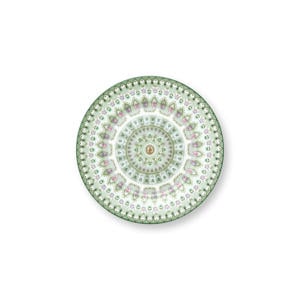 gebaksbord Lily&Lotus (groen) (17 cm)