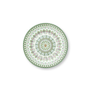 gebaksbord Lily&Lotus (groen) (17 cm)