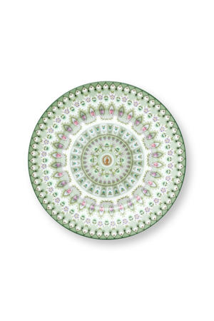 gebaksbord Lily&Lotus (groen) (17 cm)