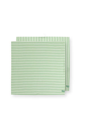 theedoek (groen) (65x65 cm)