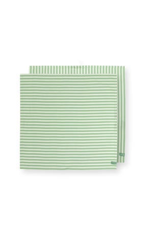 theedoek (groen) (65x65 cm)