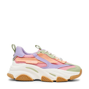 Possession-E  chunky sneakers roze/lila/groen