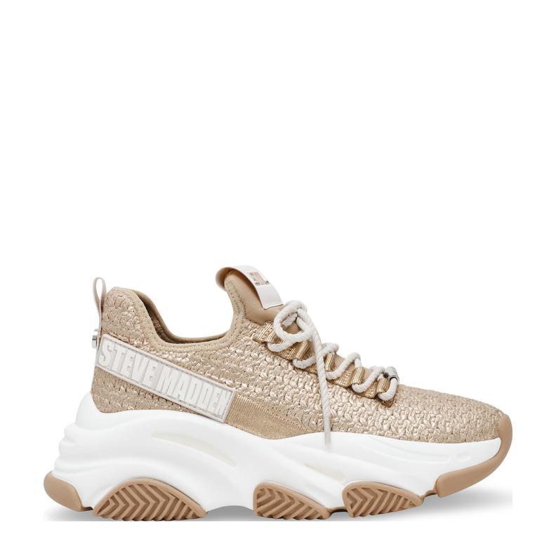 Steve Madden Project chunky sneakers brons/goud/zilver | wehkamp
