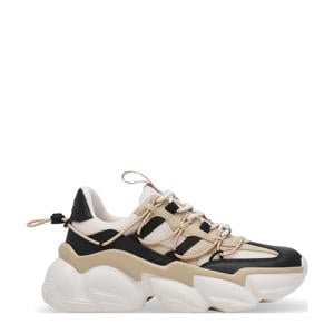 Spectetor chunky sneakers beige/zwart