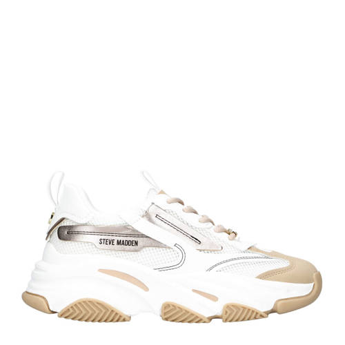 Steve Madden Possession-E chunky sneakers wit afbeelding