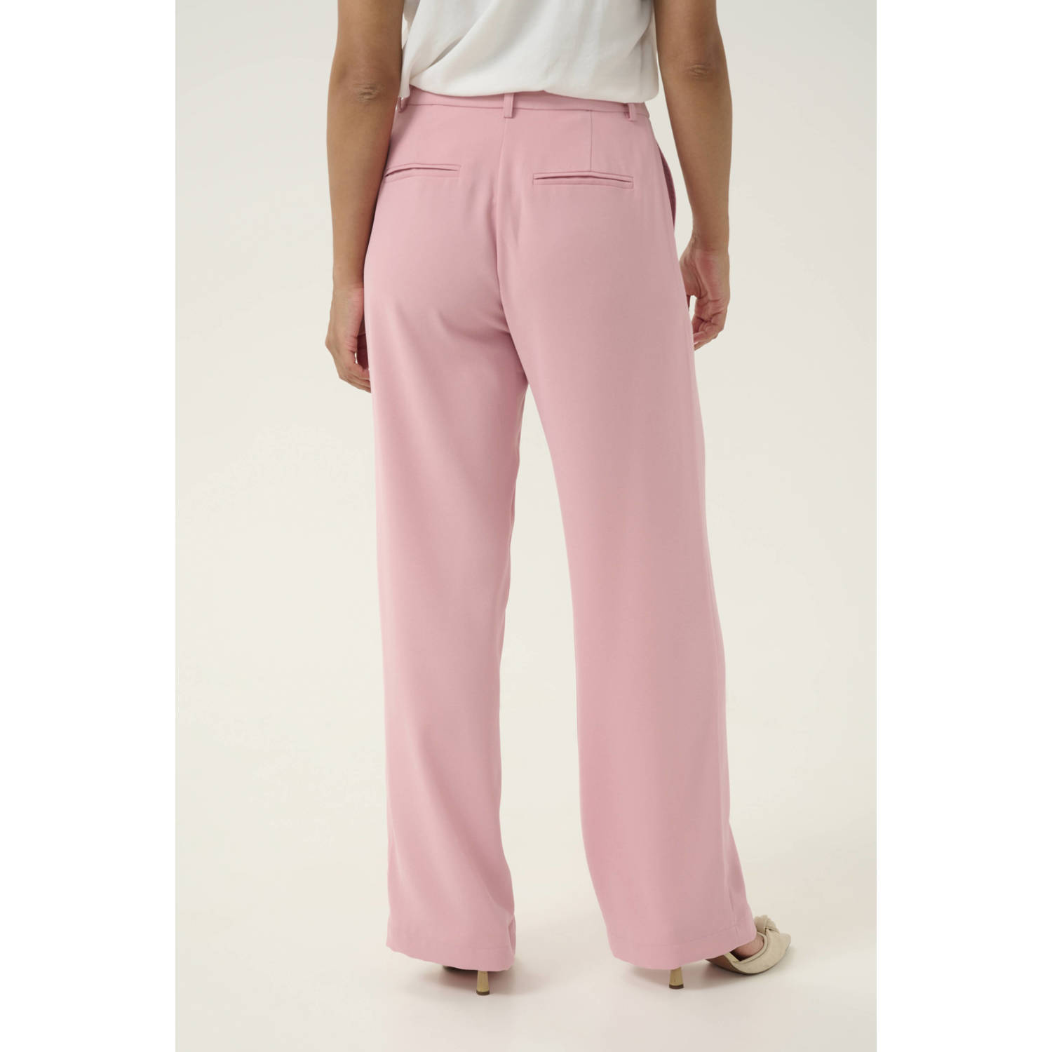 Cream regular fit broek CRCocamia roze