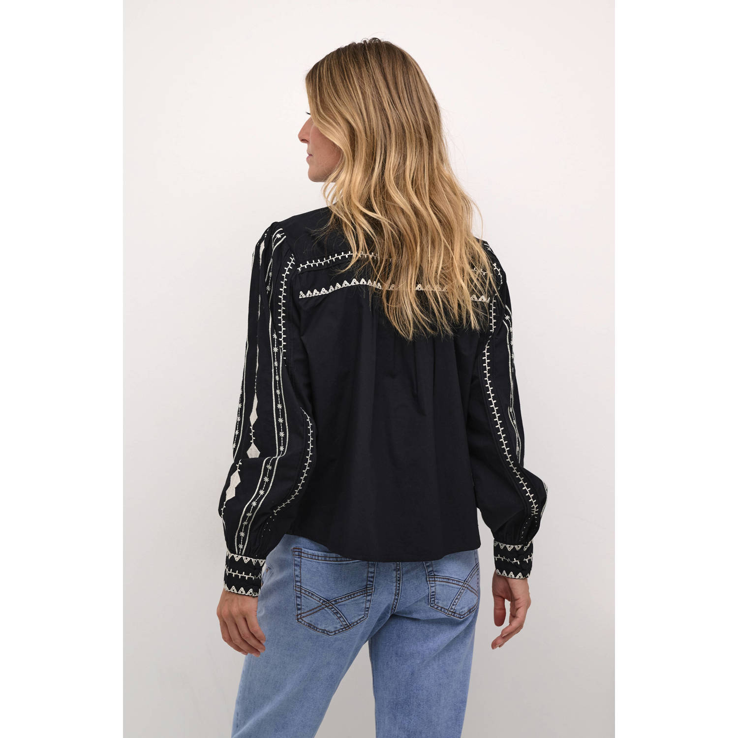 Cream top CRGwen zwart