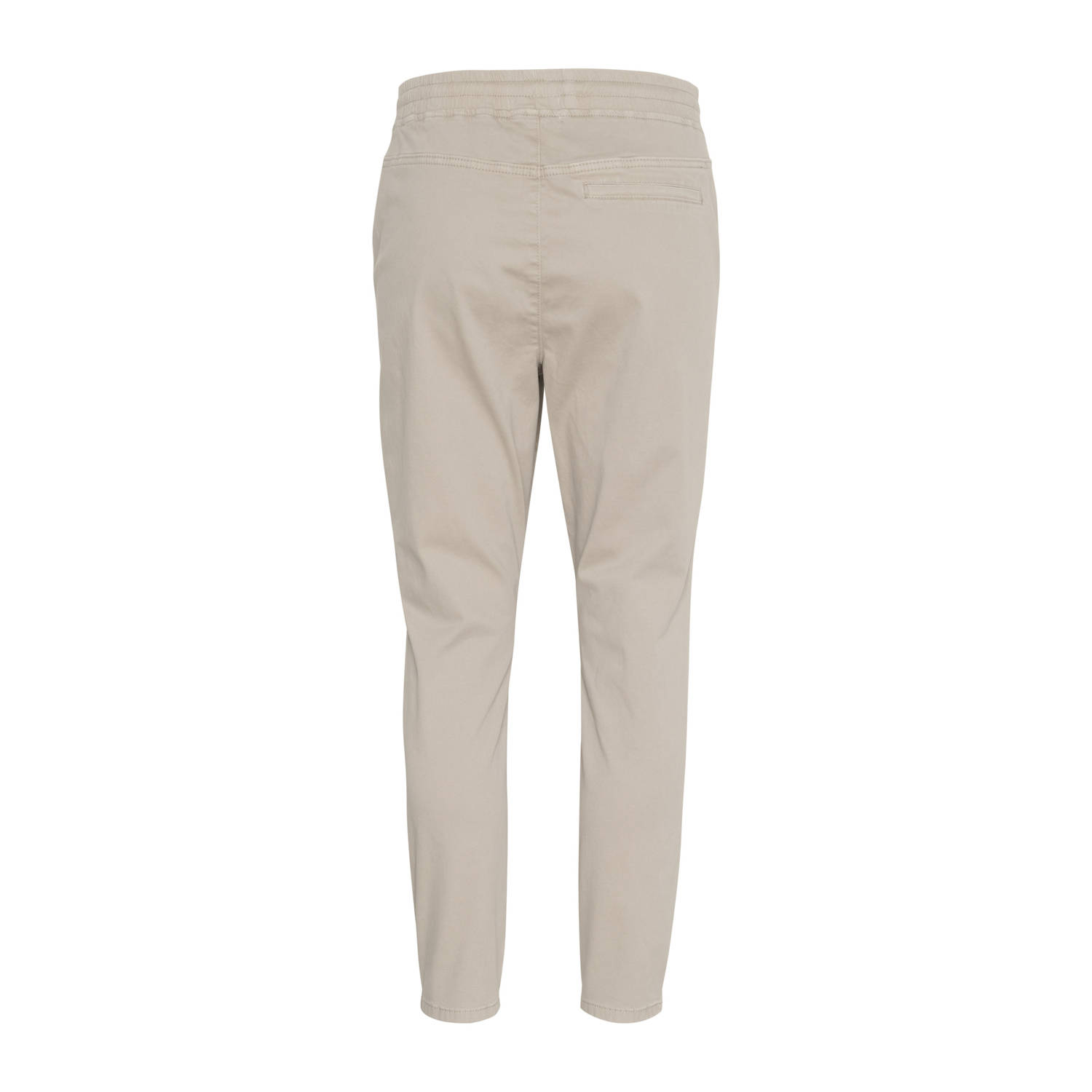 Cream low waist relaxed broek CRDonne crème