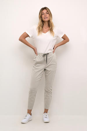 low waist relaxed broek CRDonne crème