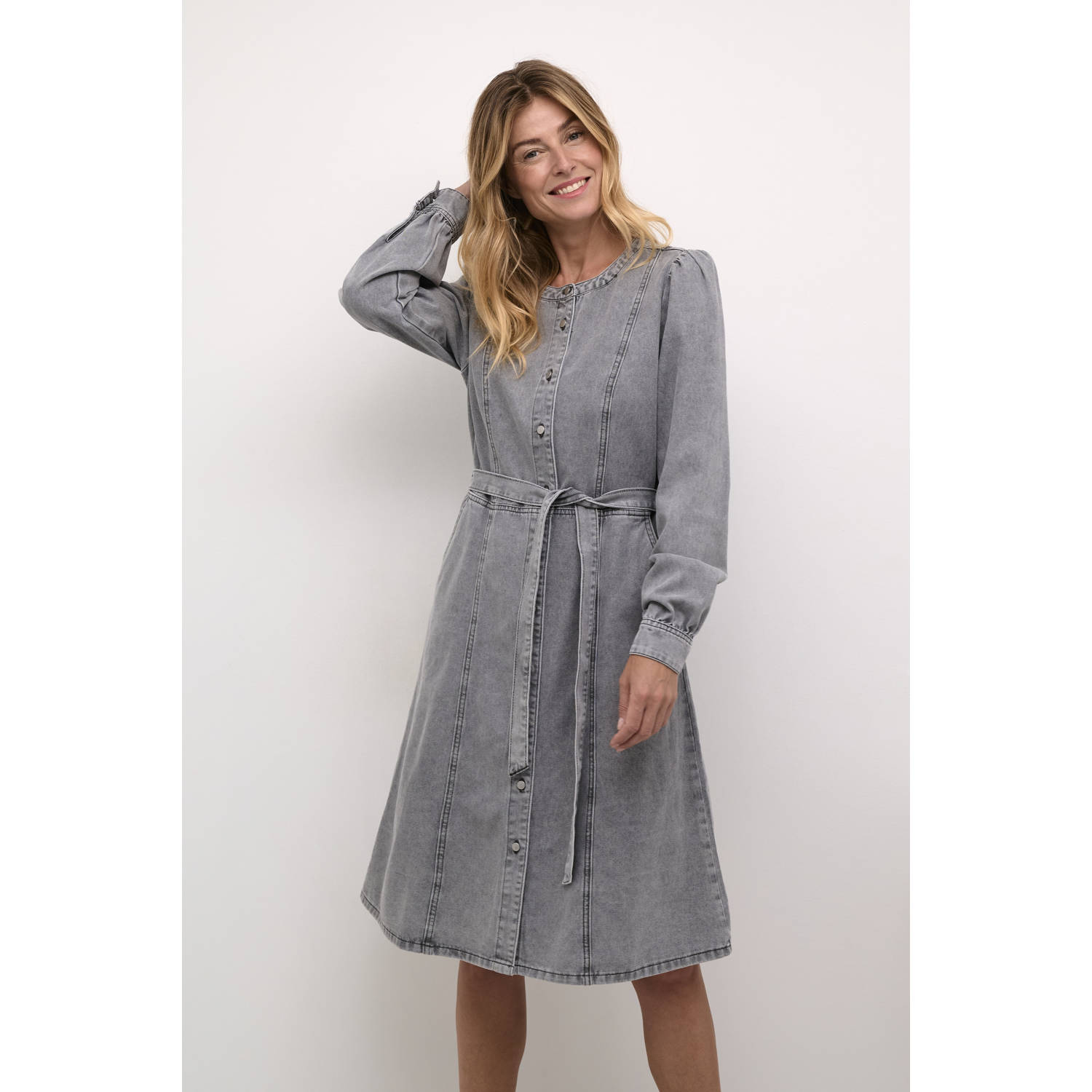 Cream spijkerjurk CRRuth grey denim