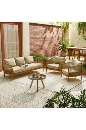 teak loungeset Intriso