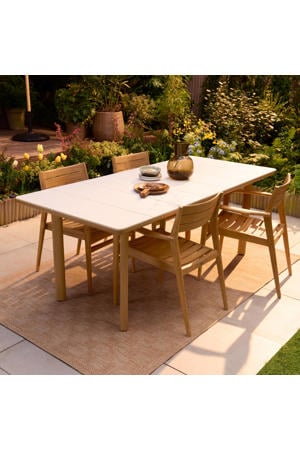 tuintafel (200x90 cm) keramiek Perola