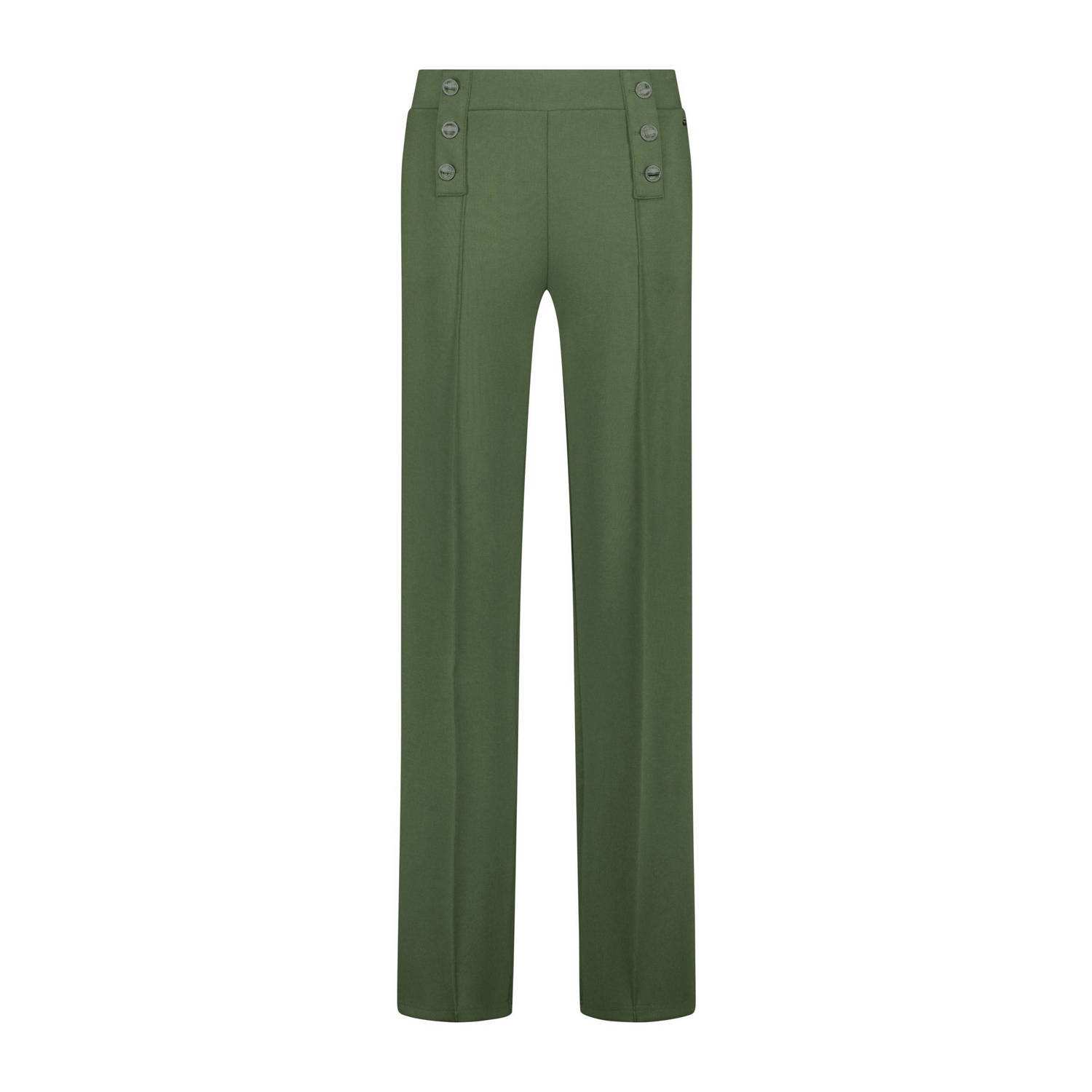 Tramontana regular fit broek olijfgroen